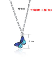 Butterfly Pendant Necklace