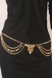 Boho Coins Layer Waist Chain