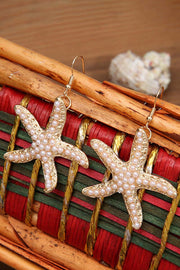 Pearls Starfish Earrings