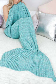 Soft Crochet Mermaid Blanket