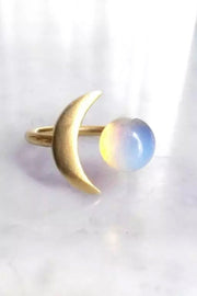 Bohemian Moon Ring