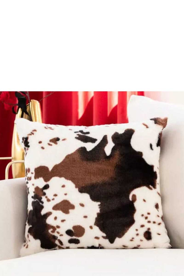 Cow Warm Plush Pillowcase without Pillow