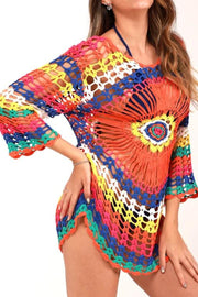 Colorful Sun Protection Swimsuit Cover Up