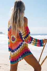 Colorful Sun Protection Swimsuit Cover Up