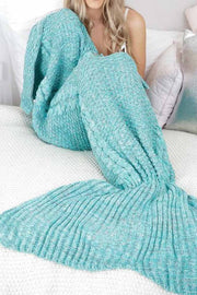 Soft Crochet Mermaid Blanket