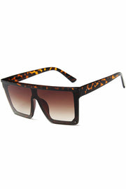 Square Frameless One Piece Sunglasses